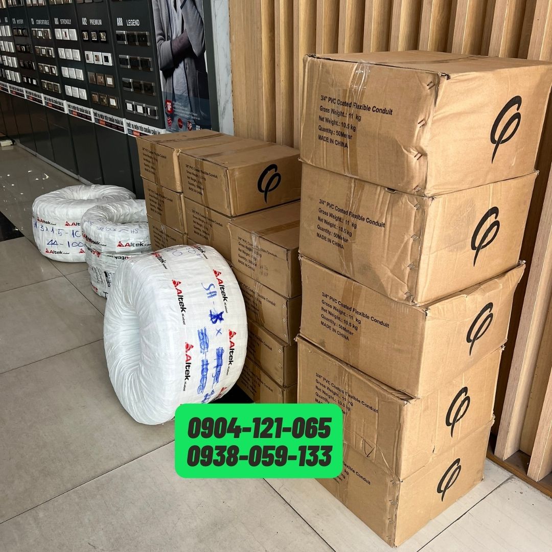 Dây cáp điều khiển / cáp tín hiệu / ống ruột gà lõi thép,...