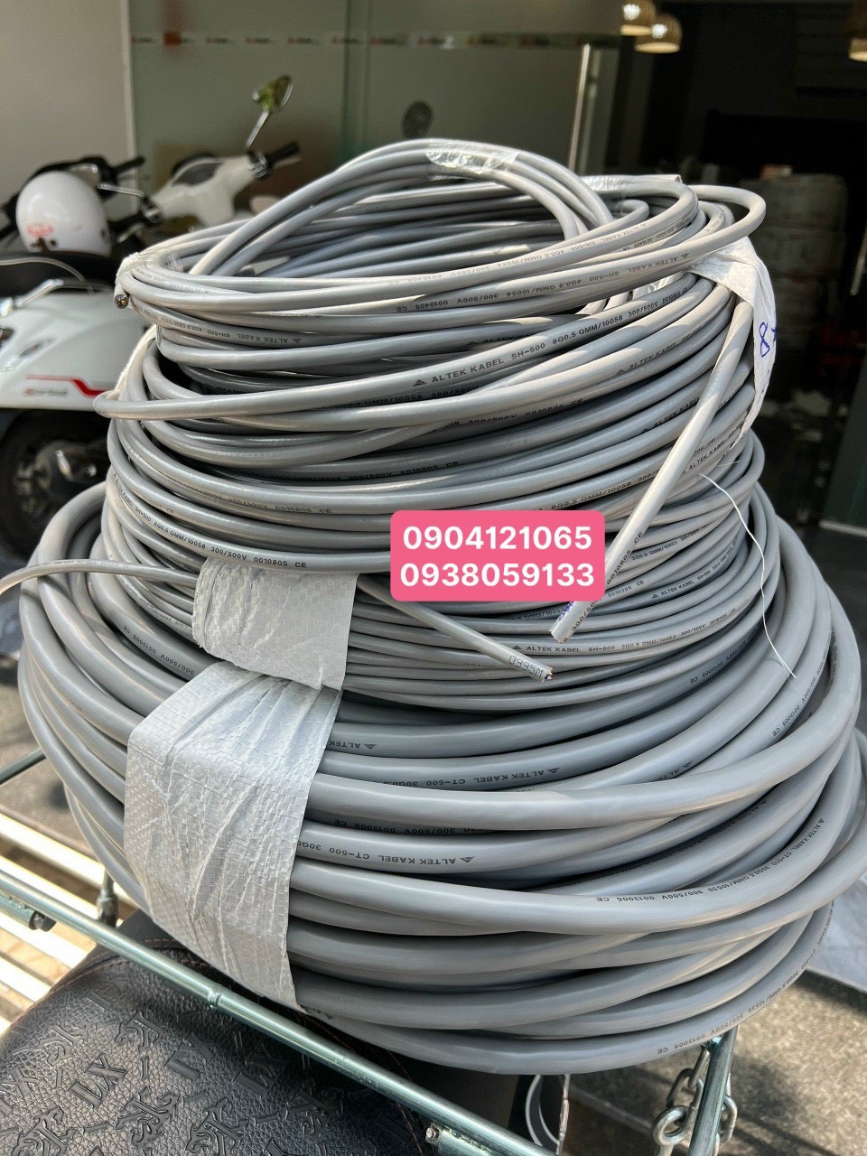 Dây cáp điều khiển / cáp tín hiệu / ống ruột gà lõi thép,...