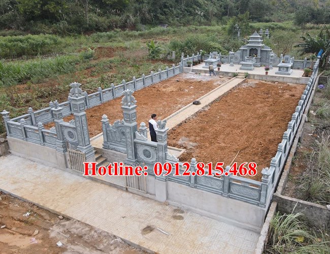 Mẫu khu lăng mộ đá đẹp bán tại Bình Phước 93 - Khu lăng mộ gia đình