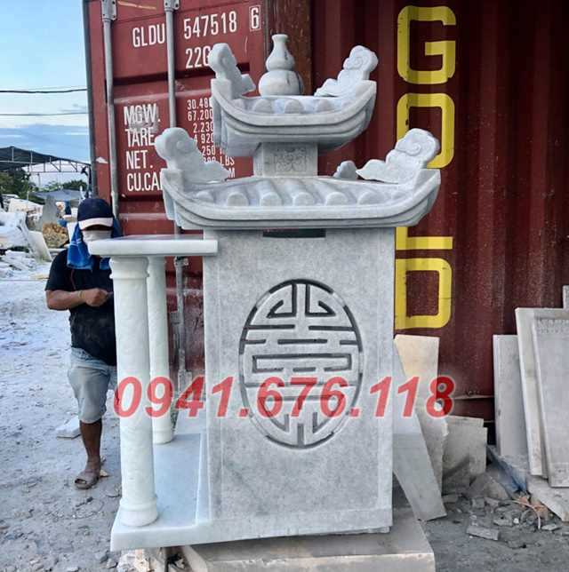 sài gòn bán bàn thờ ông địa thần tài bằng đá miếu khóm thủ đức