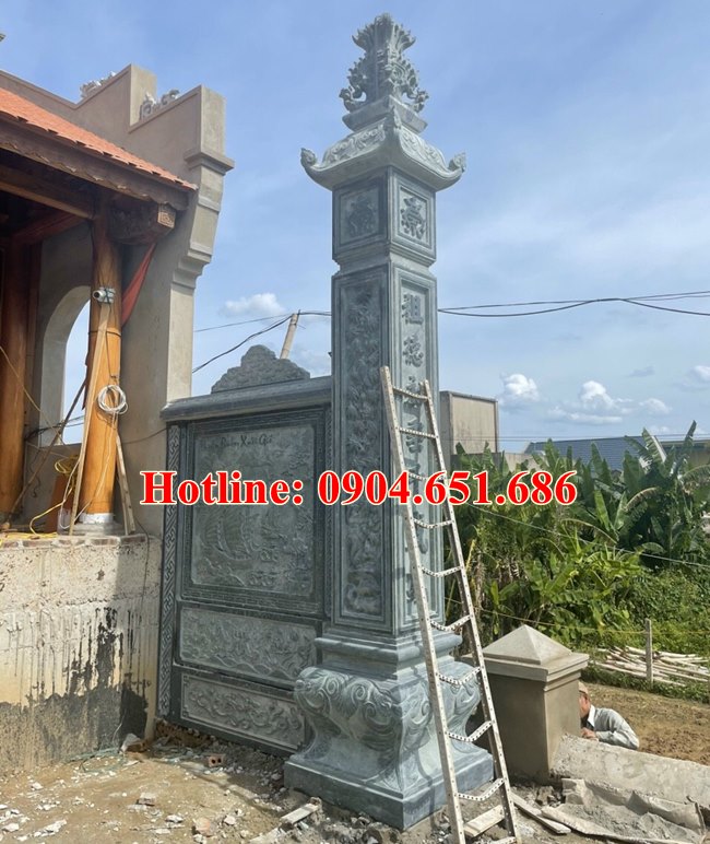 093 Mẫu cột đồng trụ đẹp bán tại Bình Phước - Cột đá tại Bình Phước