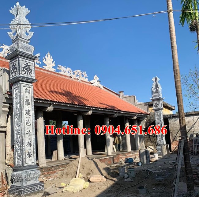 093 Mẫu cột đồng trụ đẹp bán tại Bình Phước - Cột đá tại Bình Phước