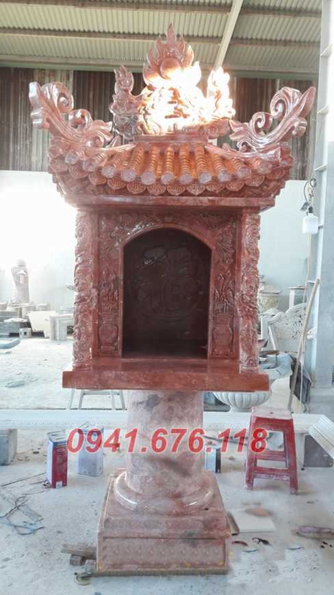 Lâm đồng 8546 mẫu bàn thờ ông địa thần tài bằng đá đẹp miếu khóm tủ