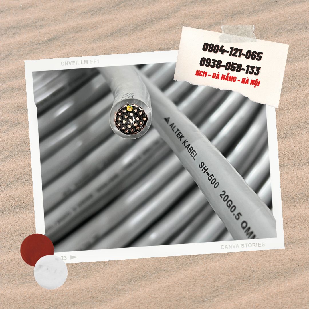 Dây cáp điều khiển, cáp tín hiệu bọc lưới đồng chống nhiễu