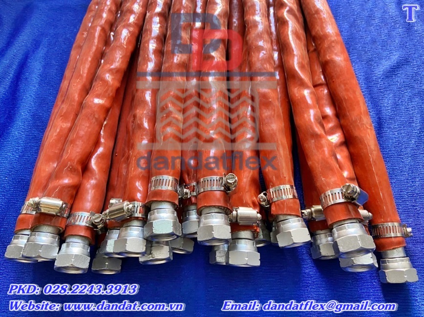 Khớp nối mềm inox chịu nhiệt/ khớp nối inox giãn nở/ khớp nối mềm inox