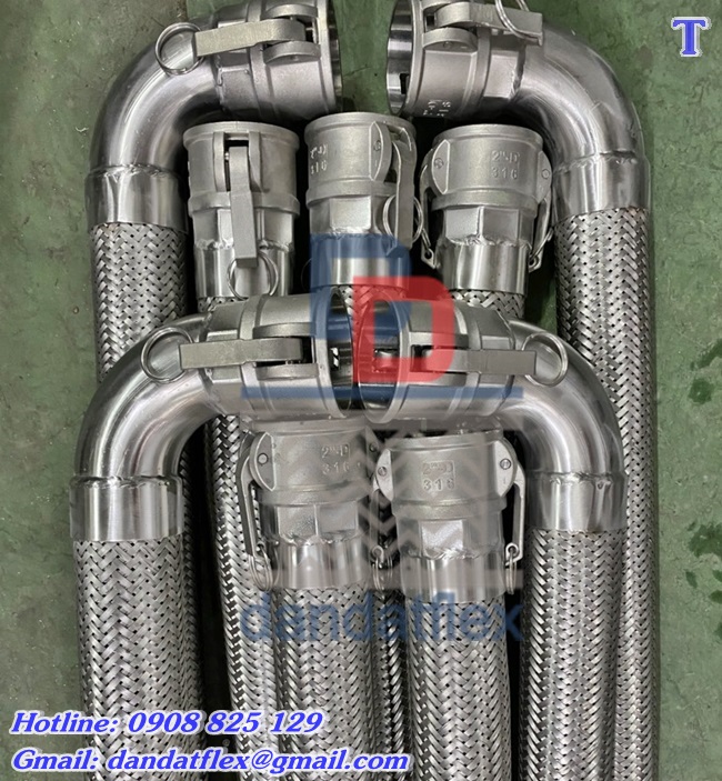 Khớp nối mềm inox chịu nhiệt/ khớp nối inox giãn nở/ khớp nối mềm inox