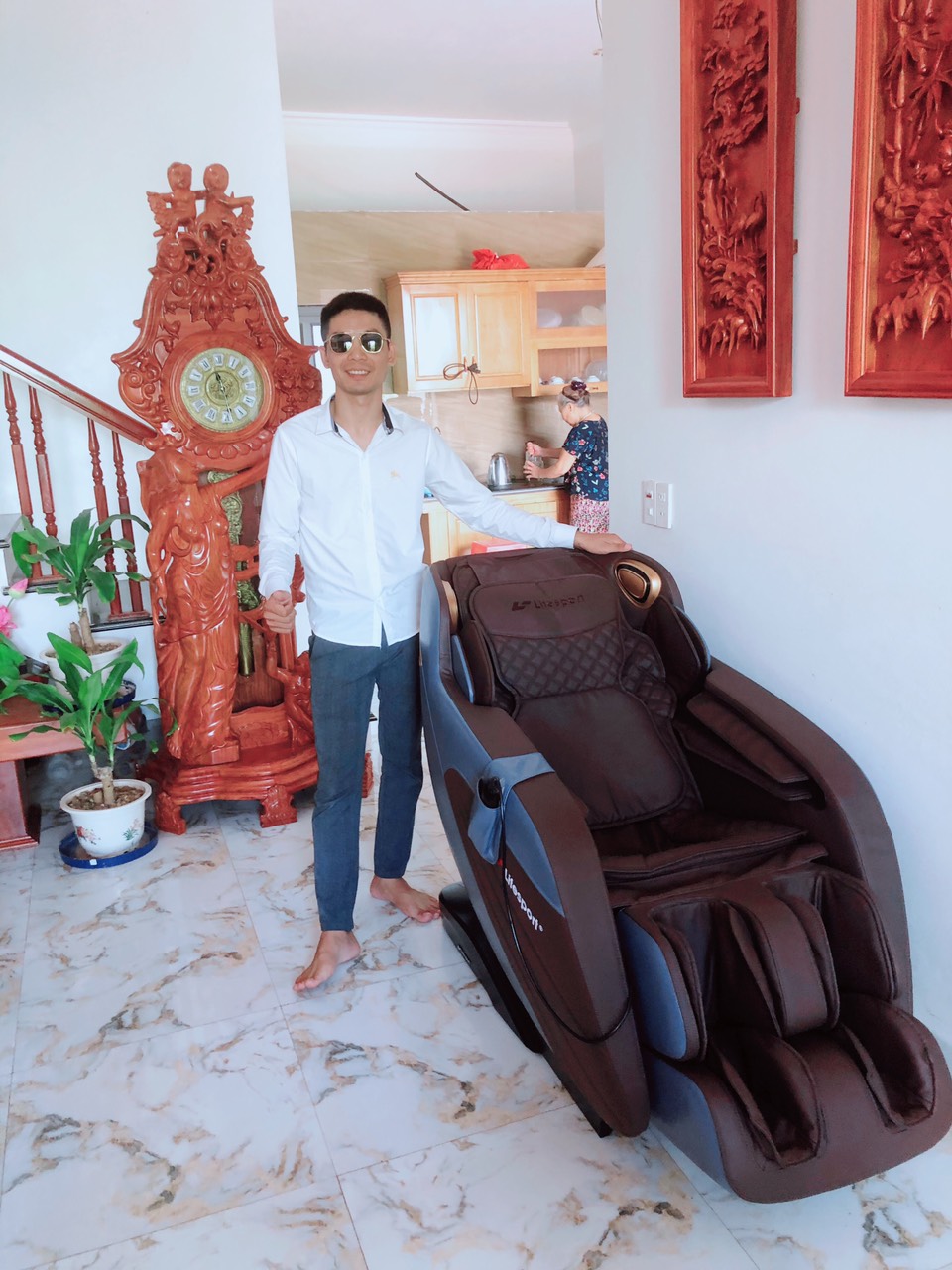 Ghế masage Lifesport LS-2900 - Mua 1 được 3 - Deal siêu hời