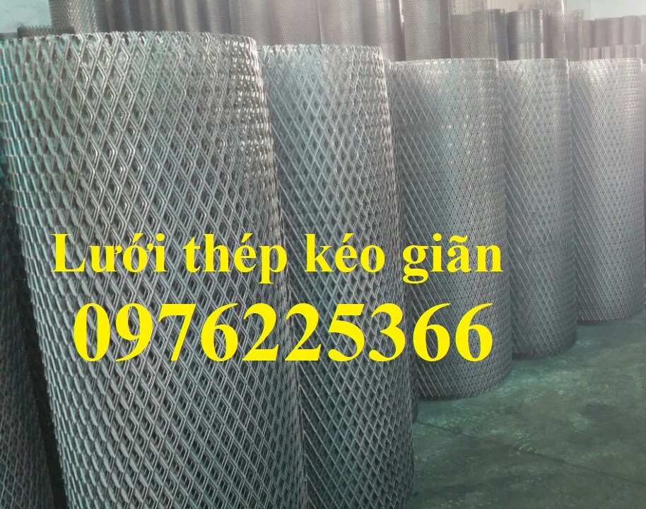 Sản xuất lưới thép mắt cáo,lưới thép kéo giãn ,lưới sàn thao tác