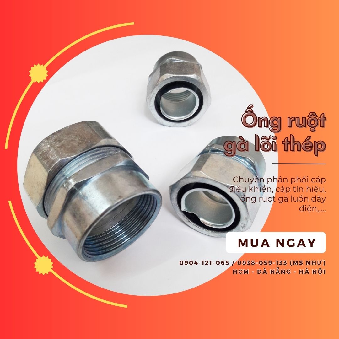 Ống ruột gà lõi thép / Ống ruột gà tráng kẽm / Ống kẽm đàn hồi