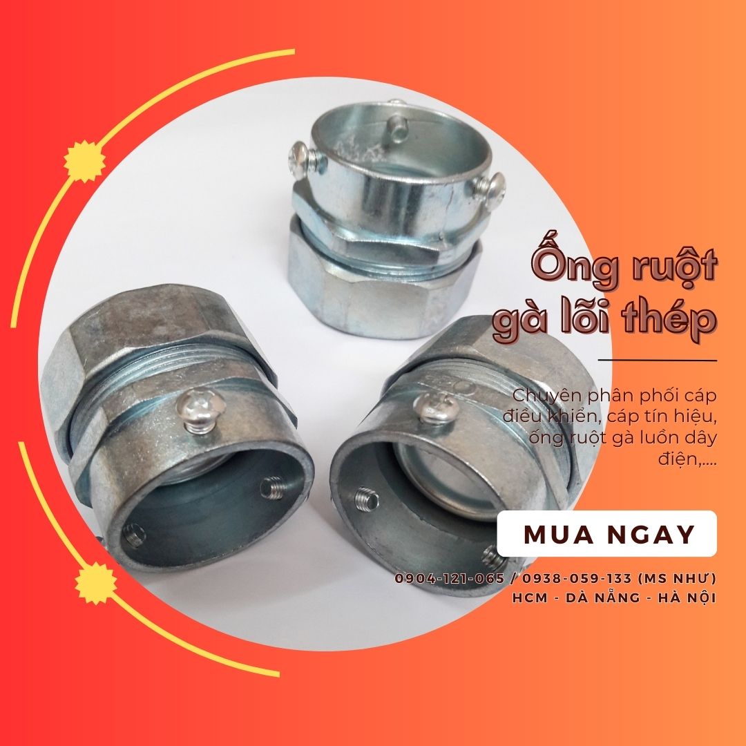 Ống ruột gà lõi thép / Ống ruột gà tráng kẽm / Ống kẽm đàn hồi