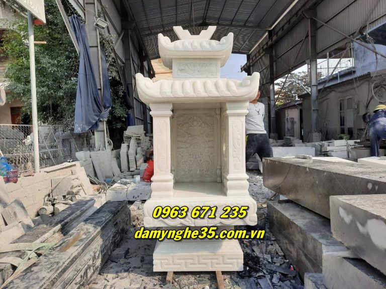 Mẫu cây hương bằng đá chuẩn phong thủy bán tại Vĩnh Long