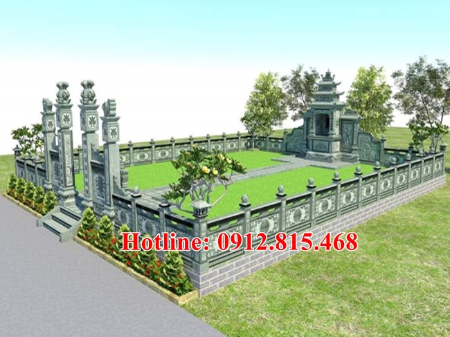 Lăng mộ đá đẹp tại Bình Thuận - Xây mẫu lăng mộ đá tại Bình Thuận