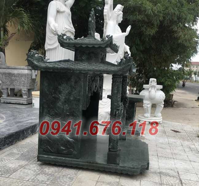 mẫu 3366 bàn thờ thần tài ông thiên địa đá đẹp bán hà nám cây hương am