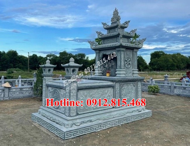 095 mẫu mộ đá để tro cốt đẹp bán tại Hậu Giang - Mộ đá để hài cốt