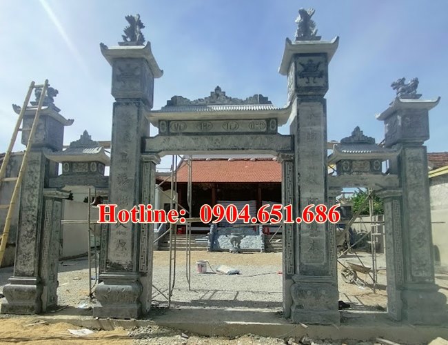 38 Mẫu cổng đá đẹp bán tại Hà Tĩnh - Thiết kế xây cổng nhà thờ họ