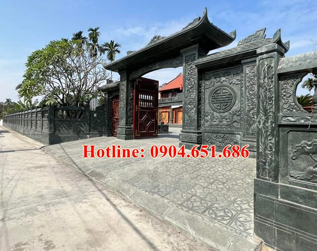 38 Mẫu cổng đá đẹp bán tại Hà Tĩnh - Thiết kế xây cổng nhà thờ họ