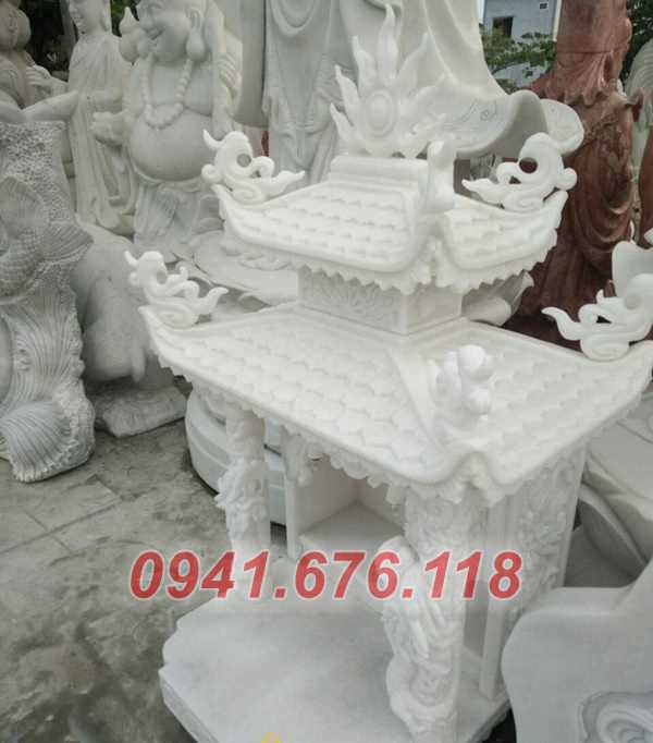 hà nội mẫu 394 bàn thờ ông thiên địa thần tài bằng đá bán cây hương am