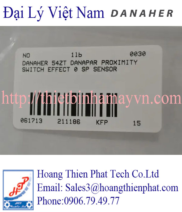 Đại lý phân phối cảm biến Danaher Việt Nam