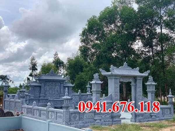 mẫu 4125 mộ đá đẹp bán tiền giang song thân phu thê ông bà bố mẹ