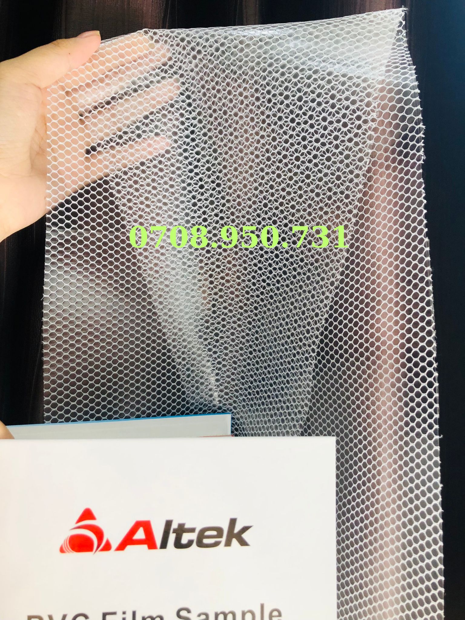 Màng nhựa pvc Kẹp lưới nhiều màu hàng sẵn giao hàng tận nơi