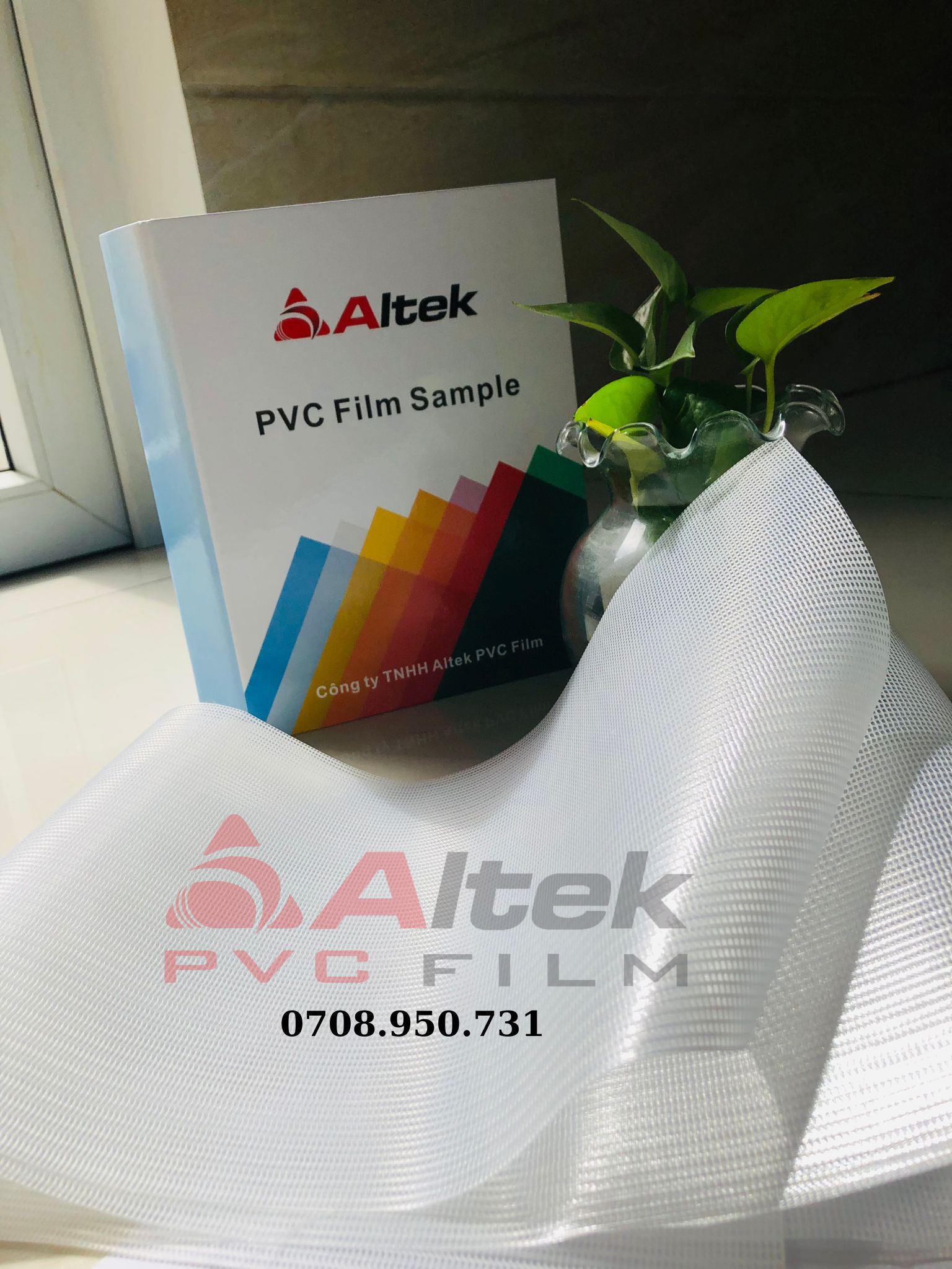 Màng nhựa pvc Kẹp lưới nhiều màu hàng sẵn giao hàng tận nơi