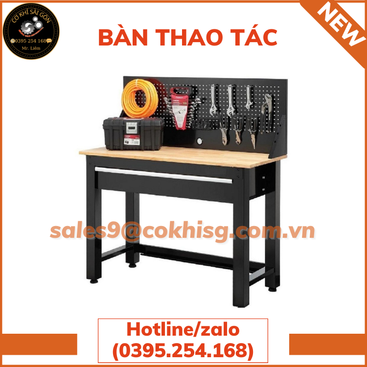 Bàn thao tác cơ khí chuyên dụng trong các kho xưởng công nghiệp