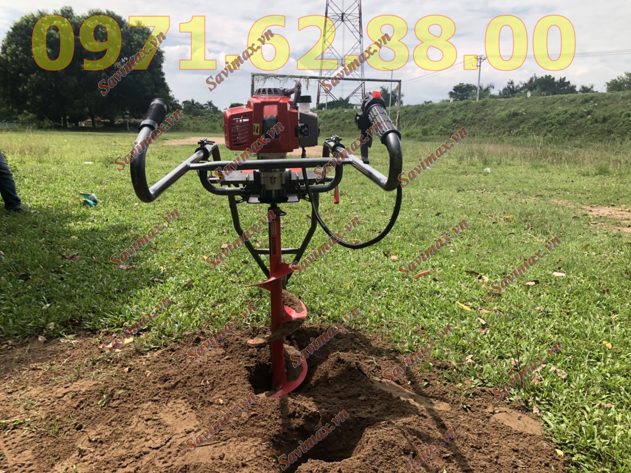 Máy khoan đất chính hãng giá rẻ nhất tại Hà Nội