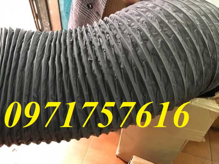 Ống gió mềm vải tarpaulin ,ống thông gió vải mềm hàn quốc