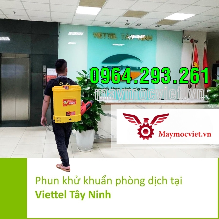 Phun thuốc diệt muỗi cùng tập đoàn Viettel Quân Đội