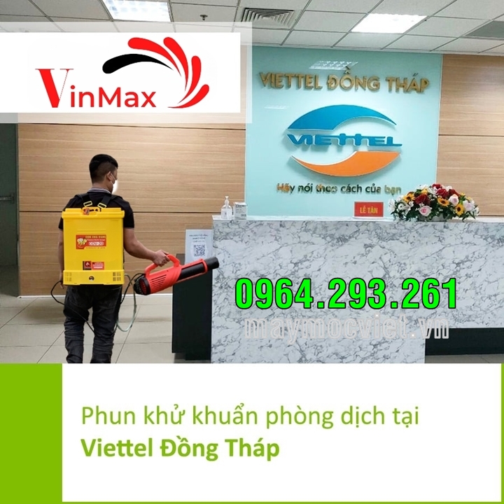 Phun thuốc diệt muỗi cùng tập đoàn Viettel Quân Đội