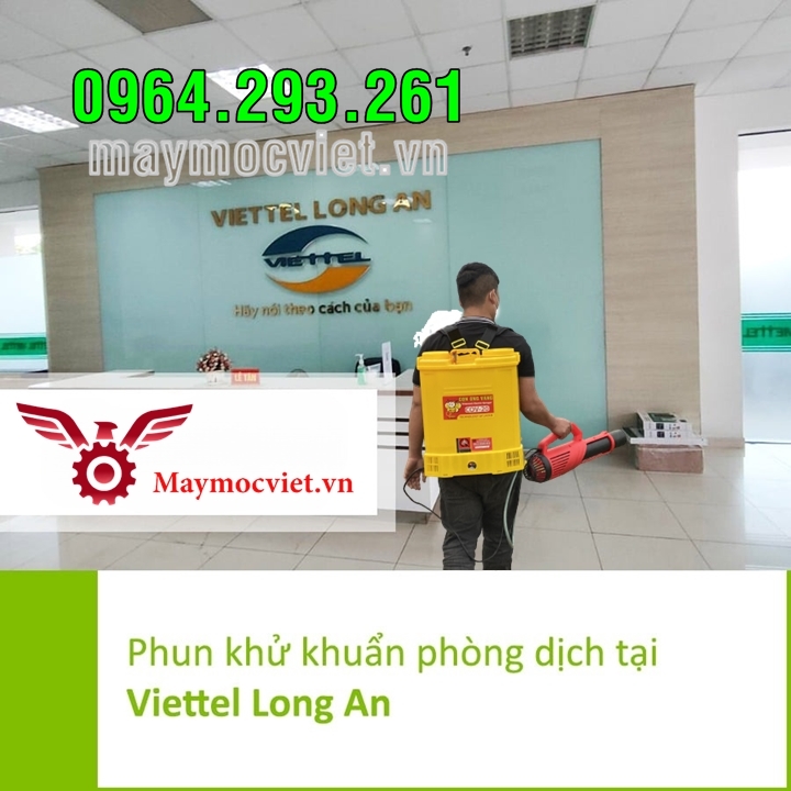 Phun thuốc diệt muỗi cùng tập đoàn Viettel Quân Đội