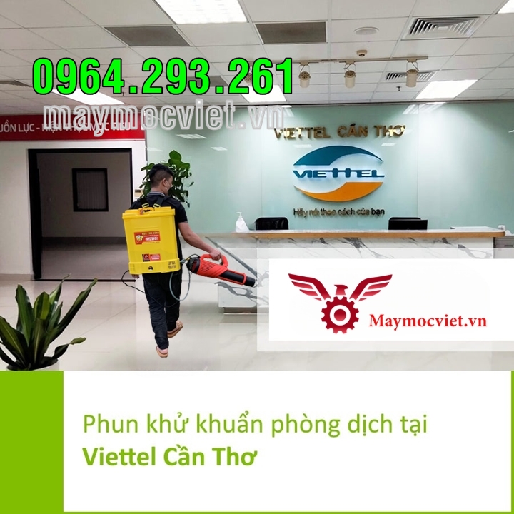 Phun thuốc diệt muỗi cùng tập đoàn Viettel Quân Đội