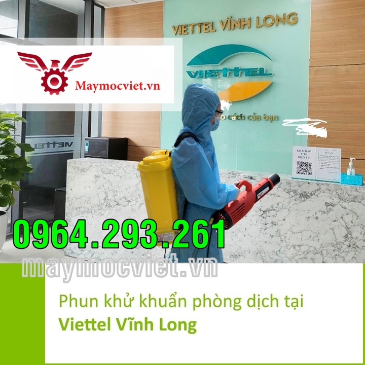 Phun thuốc diệt muỗi cùng tập đoàn Viettel Quân Đội