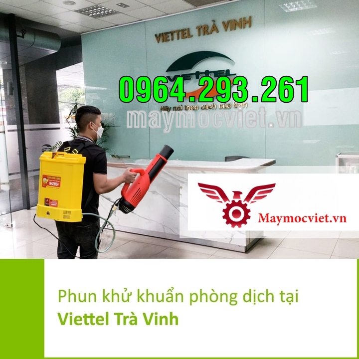 Phun thuốc diệt muỗi cùng tập đoàn Viettel Quân Đội