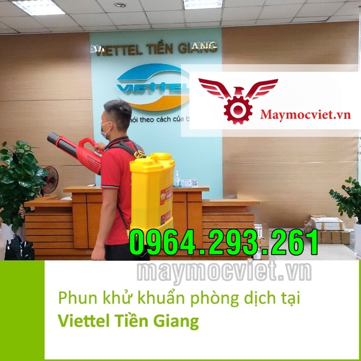 Phun thuốc diệt muỗi cùng tập đoàn Viettel Quân Đội