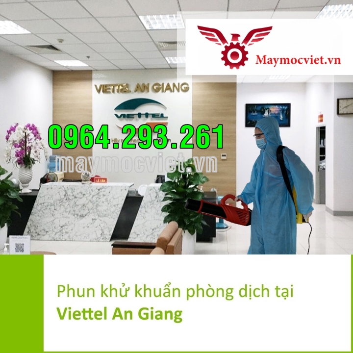 Phun thuốc diệt muỗi cùng tập đoàn Viettel Quân Đội