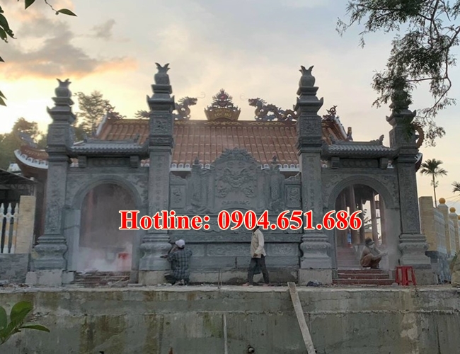 Xây cổng đá nhà thờ họ đẹp tại Hải Phòng - 15 Mẫu cổng nhà thờ họ đẹp