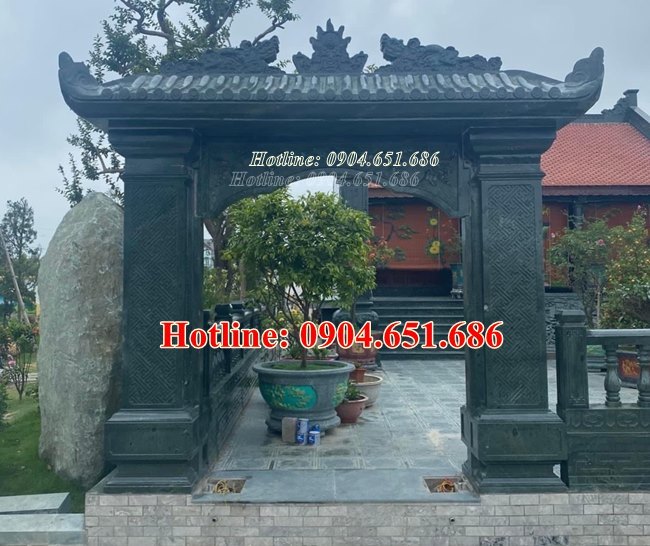 Xây cổng đá nhà thờ họ đẹp tại Hải Phòng - 15 Mẫu cổng nhà thờ họ đẹp