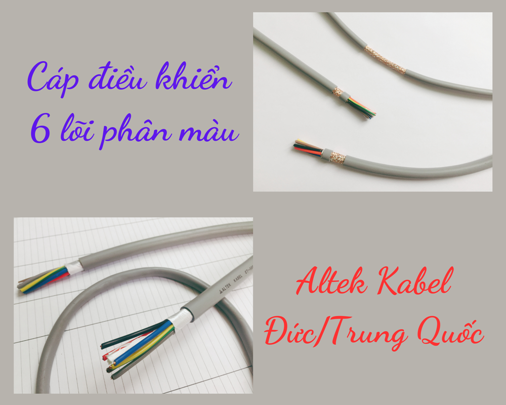 Cáp tín hiệu bọc kim chống nhiễu Altek Kabel