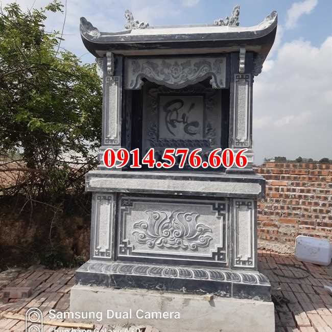 mẫu 937 tháp mộ đá cất giữ đựng để thờ lưu giữ tro hài cốt sư ba má