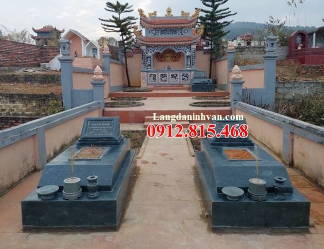 Mộ đá xanh rêu  - Mẫu mộ đá xanh rêu đẹp bán, xây trọn gói toàn quốc