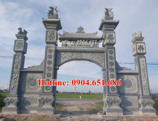 Cổng nhà thờ họ tại Thái Nguyên - Địa chỉ làm cổng nhà thờ họ