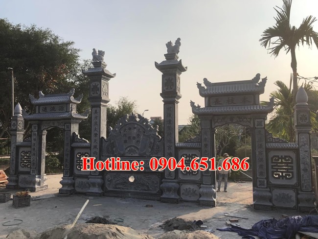 Cổng nhà thờ họ tại Thái Nguyên - Địa chỉ làm cổng nhà thờ họ