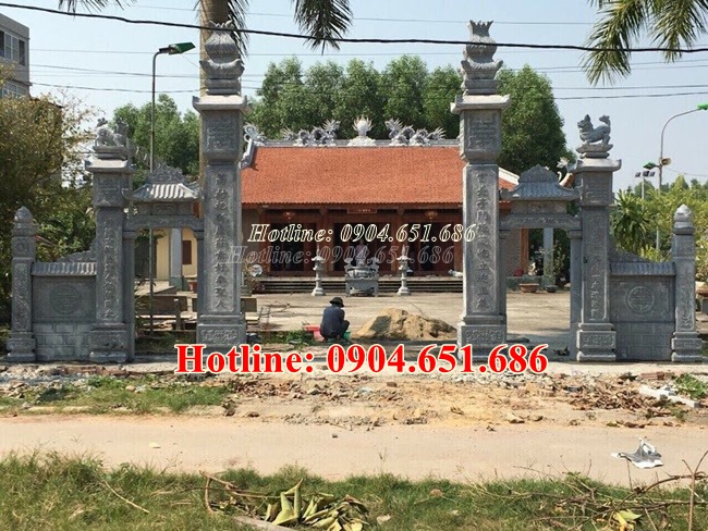 Cổng nhà thờ họ tại Thái Nguyên - Địa chỉ làm cổng nhà thờ họ