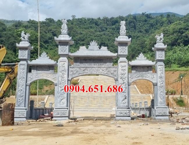 Địa chỉ thiết kế thi công làm cổng chùa, cổng đình theo yêu cầu