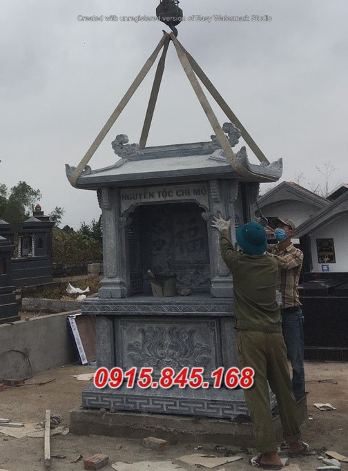 mẫu 151 miếu thờ đá đẹp bán vĩnh long cây hương am trang thờ thần linh