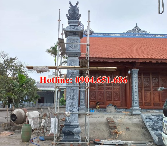 88 Cột đá đẹp bán tại Vĩnh Phúc - Bán, lắp đặt cột đá, cột đồng trụ đá
