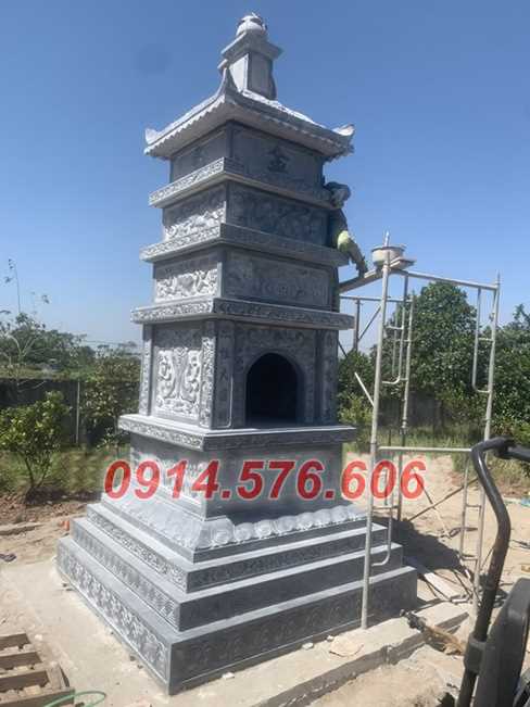 mẫu tháp mộ đá đẹp bán bạc liêu để thờ lưu giữ tro hài cốt ông bà bố