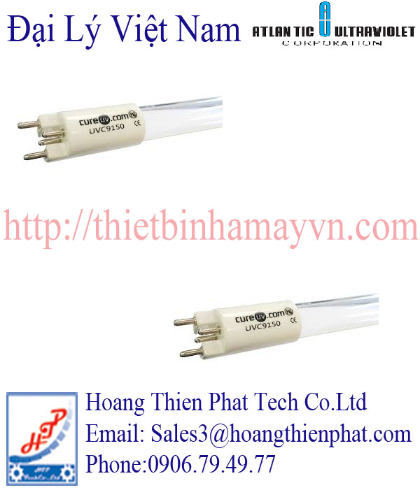 Đèn UV diệt khuẩn Atlantic ultraviolet tại Việt Nam