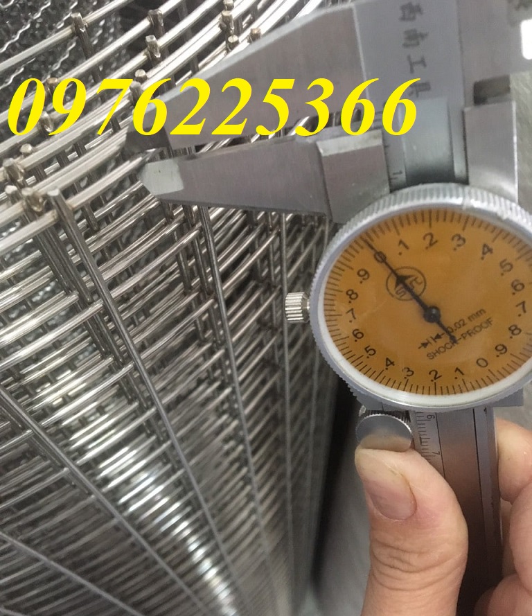 Địa chỉ cung cấp lưới inox 304 hàn ô vuông 50x50